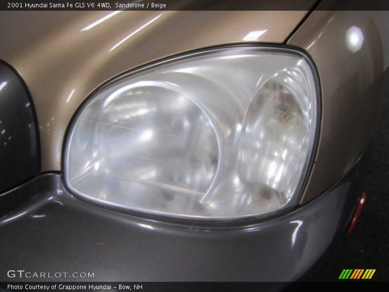 Sandstone / Beige 2001 Hyundai Santa Fe GLS V6 4WD