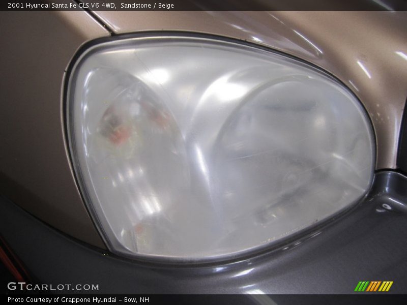 Sandstone / Beige 2001 Hyundai Santa Fe GLS V6 4WD