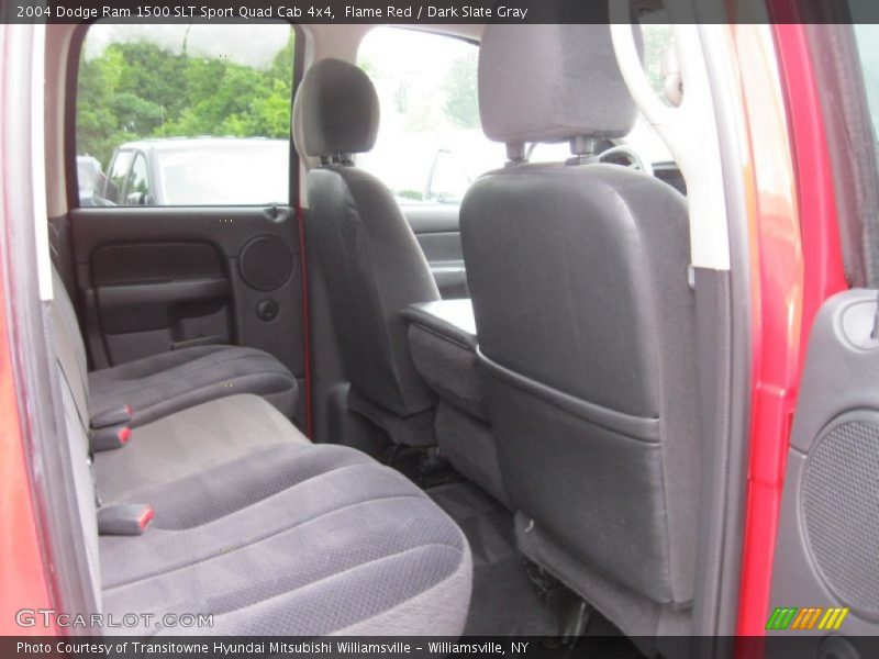 Flame Red / Dark Slate Gray 2004 Dodge Ram 1500 SLT Sport Quad Cab 4x4