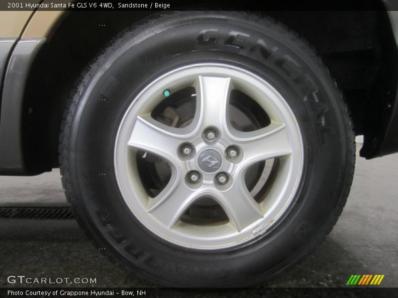 Sandstone / Beige 2001 Hyundai Santa Fe GLS V6 4WD