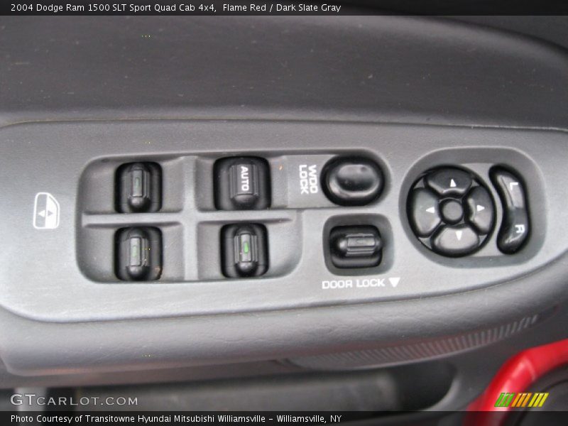 Flame Red / Dark Slate Gray 2004 Dodge Ram 1500 SLT Sport Quad Cab 4x4