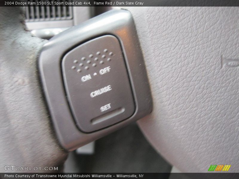 Flame Red / Dark Slate Gray 2004 Dodge Ram 1500 SLT Sport Quad Cab 4x4