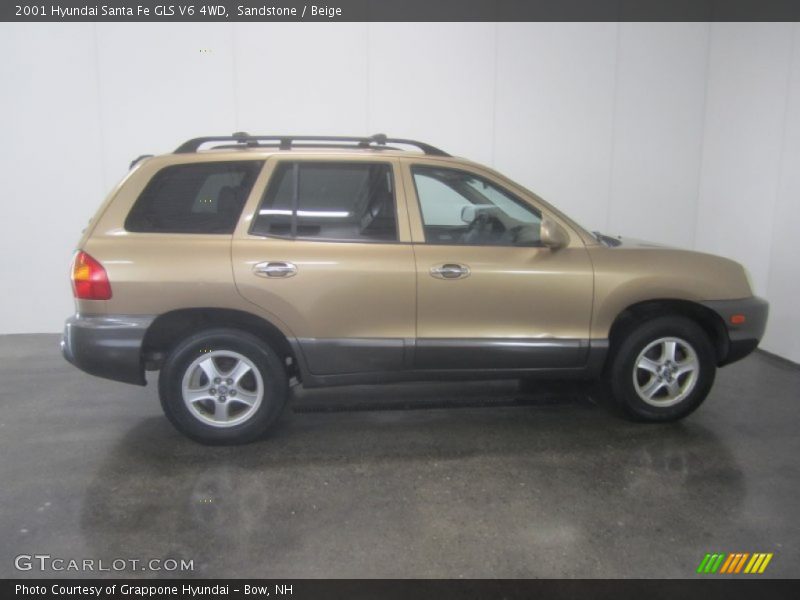 Sandstone / Beige 2001 Hyundai Santa Fe GLS V6 4WD