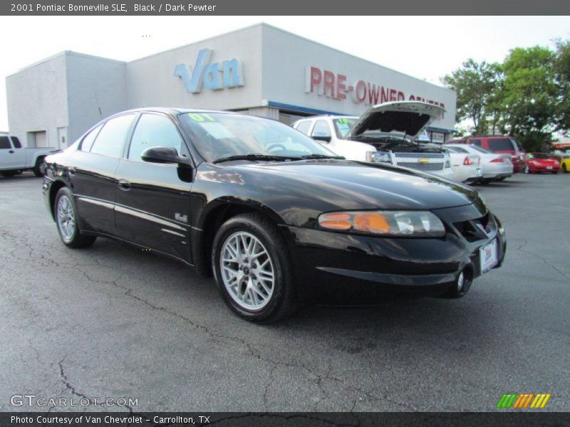 Black / Dark Pewter 2001 Pontiac Bonneville SLE