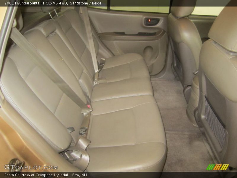 Sandstone / Beige 2001 Hyundai Santa Fe GLS V6 4WD