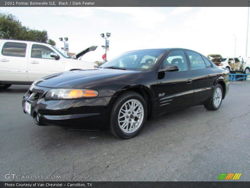 Black / Dark Pewter 2001 Pontiac Bonneville SLE