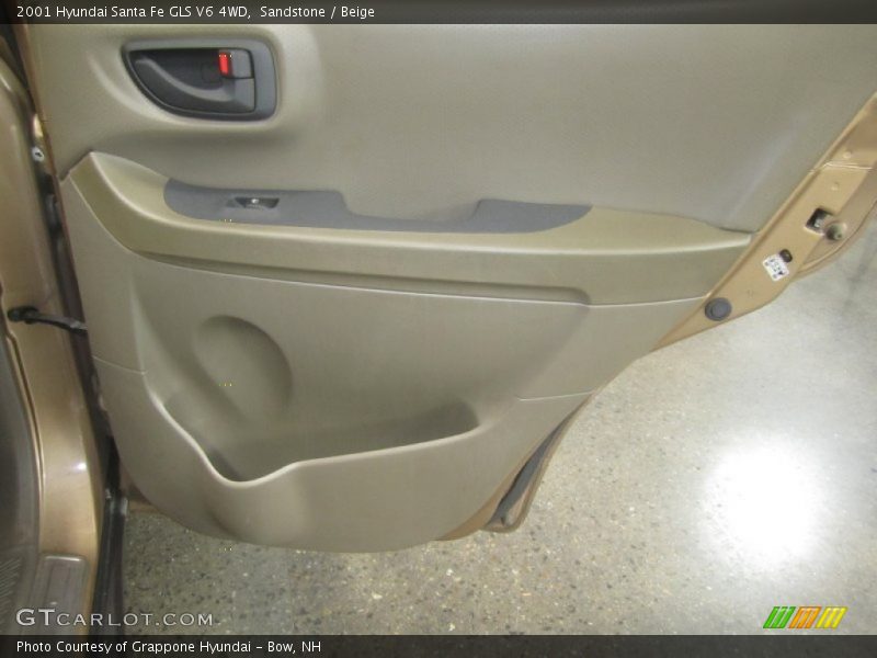 Sandstone / Beige 2001 Hyundai Santa Fe GLS V6 4WD