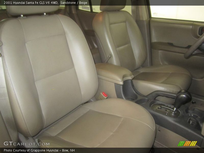 Sandstone / Beige 2001 Hyundai Santa Fe GLS V6 4WD