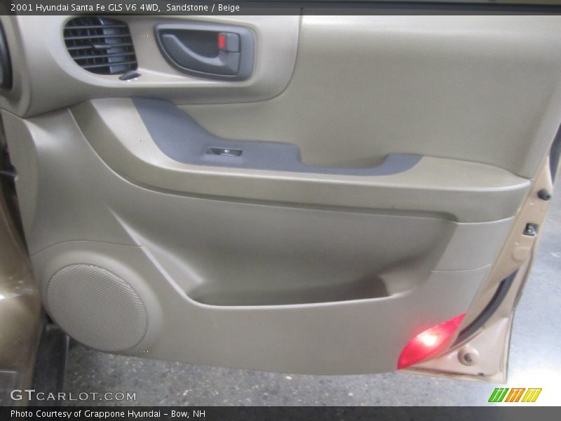 Sandstone / Beige 2001 Hyundai Santa Fe GLS V6 4WD