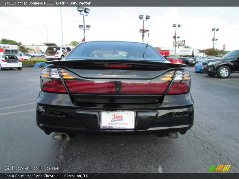 Black / Dark Pewter 2001 Pontiac Bonneville SLE