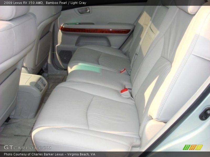 Bamboo Pearl / Light Gray 2009 Lexus RX 350 AWD