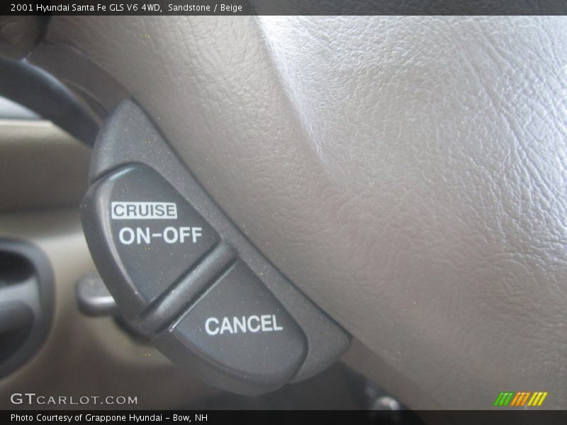 Sandstone / Beige 2001 Hyundai Santa Fe GLS V6 4WD