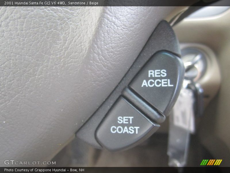 Sandstone / Beige 2001 Hyundai Santa Fe GLS V6 4WD