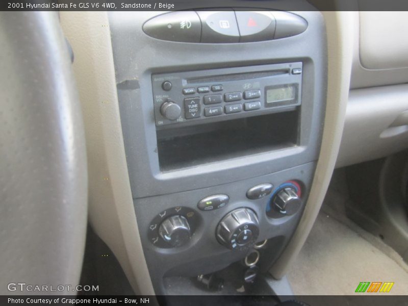 Sandstone / Beige 2001 Hyundai Santa Fe GLS V6 4WD