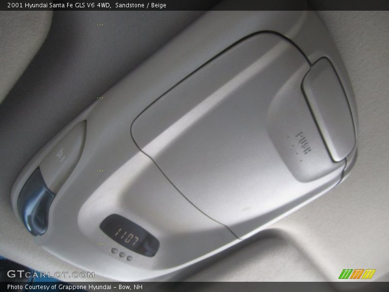 Sandstone / Beige 2001 Hyundai Santa Fe GLS V6 4WD