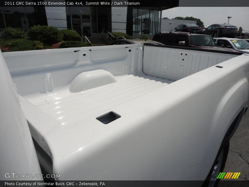 Summit White / Dark Titanium 2011 GMC Sierra 1500 Extended Cab 4x4
