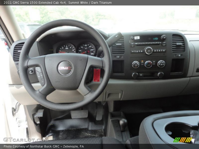 Dashboard of 2011 Sierra 1500 Extended Cab 4x4
