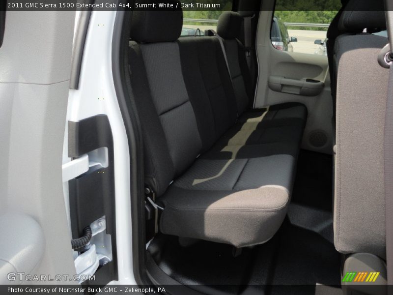 Summit White / Dark Titanium 2011 GMC Sierra 1500 Extended Cab 4x4
