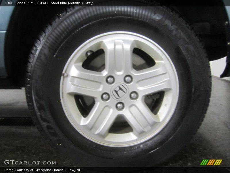 Steel Blue Metallic / Gray 2006 Honda Pilot LX 4WD