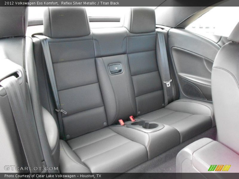 Reflex Silver Metallic / Titan Black 2012 Volkswagen Eos Komfort