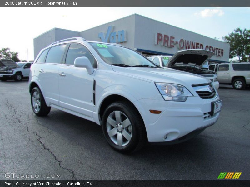 Polar White / Tan 2008 Saturn VUE XR