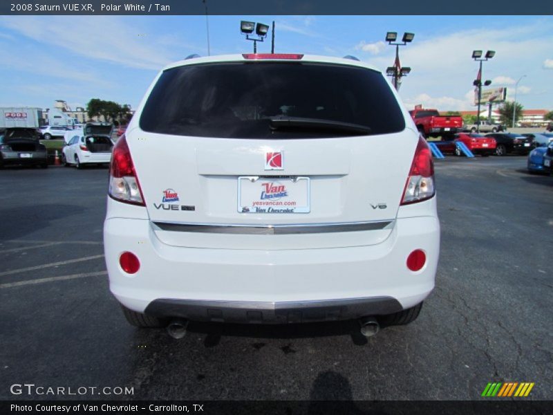 Polar White / Tan 2008 Saturn VUE XR