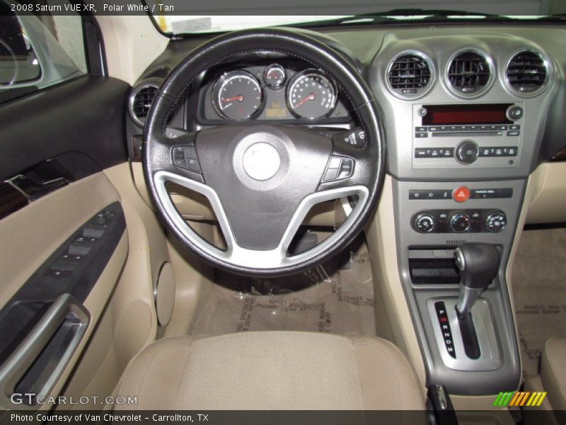 Polar White / Tan 2008 Saturn VUE XR