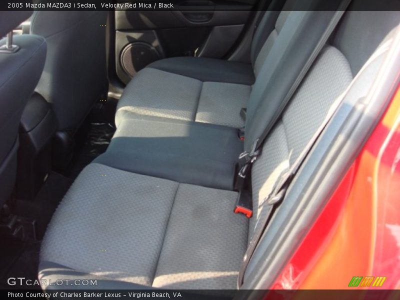 Velocity Red Mica / Black 2005 Mazda MAZDA3 i Sedan
