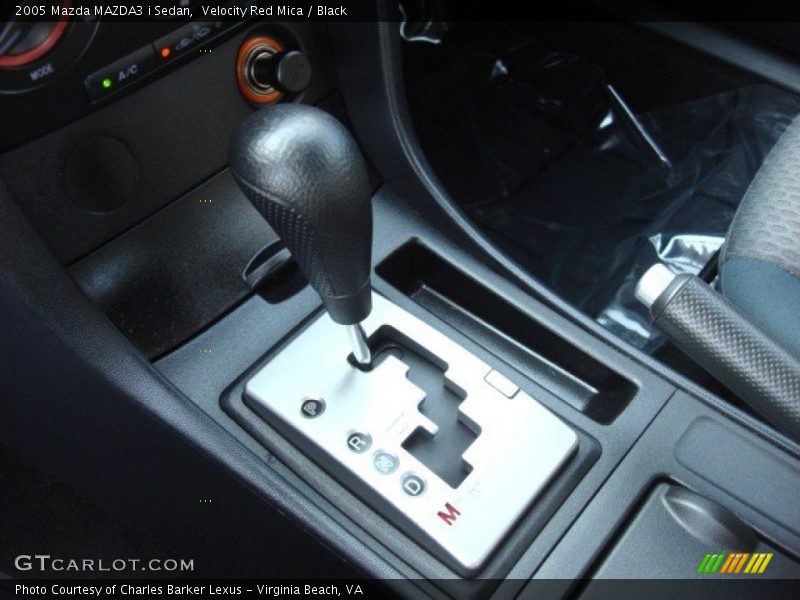 Velocity Red Mica / Black 2005 Mazda MAZDA3 i Sedan