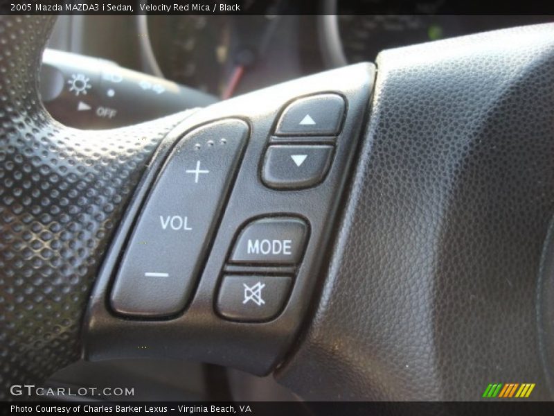 Velocity Red Mica / Black 2005 Mazda MAZDA3 i Sedan