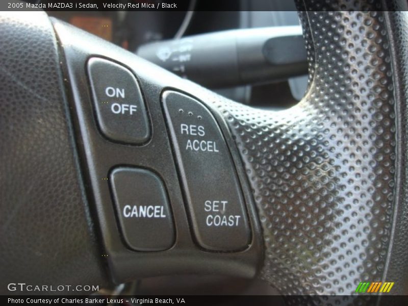 Velocity Red Mica / Black 2005 Mazda MAZDA3 i Sedan