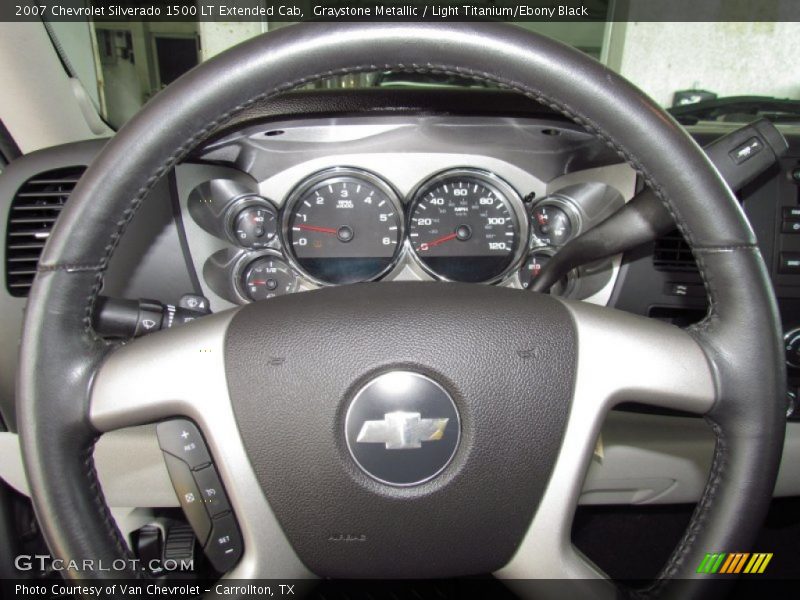  2007 Silverado 1500 LT Extended Cab Steering Wheel