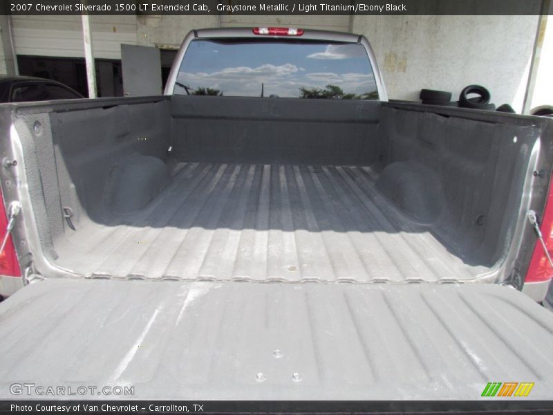 Graystone Metallic / Light Titanium/Ebony Black 2007 Chevrolet Silverado 1500 LT Extended Cab