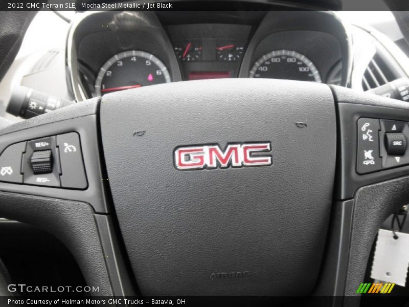 Mocha Steel Metallic / Jet Black 2012 GMC Terrain SLE