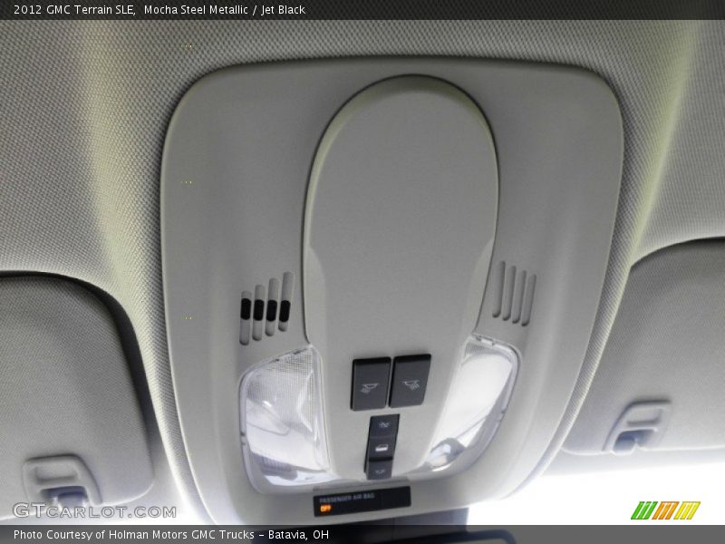 Mocha Steel Metallic / Jet Black 2012 GMC Terrain SLE