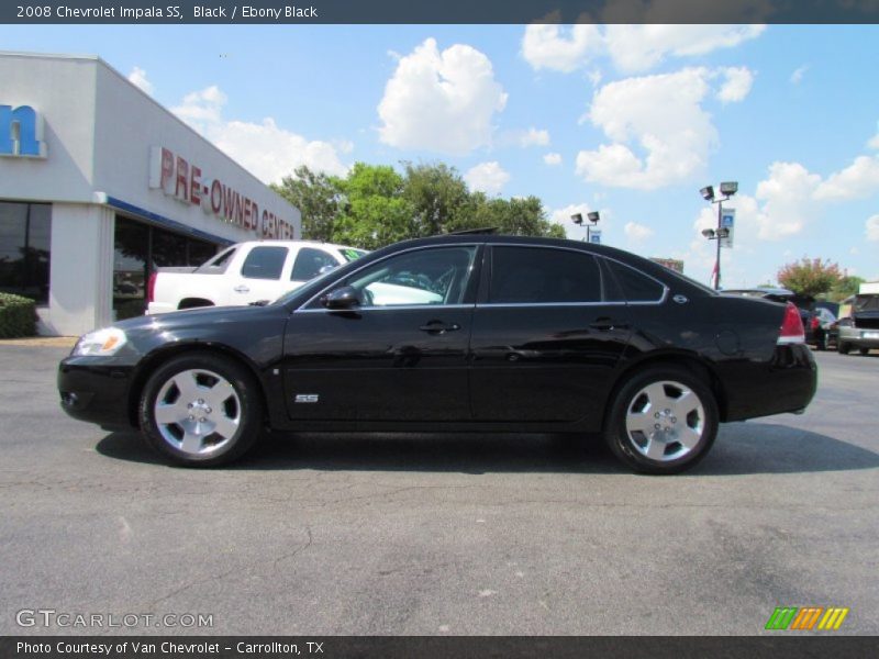 Black / Ebony Black 2008 Chevrolet Impala SS