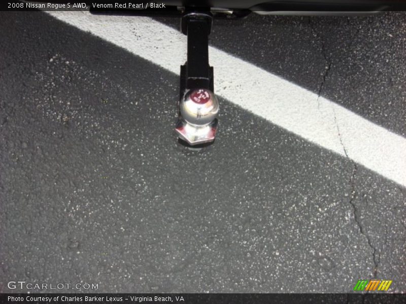 Venom Red Pearl / Black 2008 Nissan Rogue S AWD