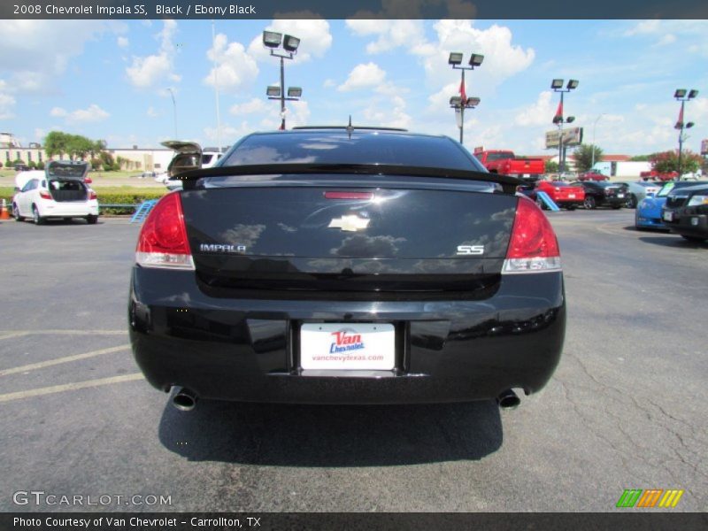 Black / Ebony Black 2008 Chevrolet Impala SS