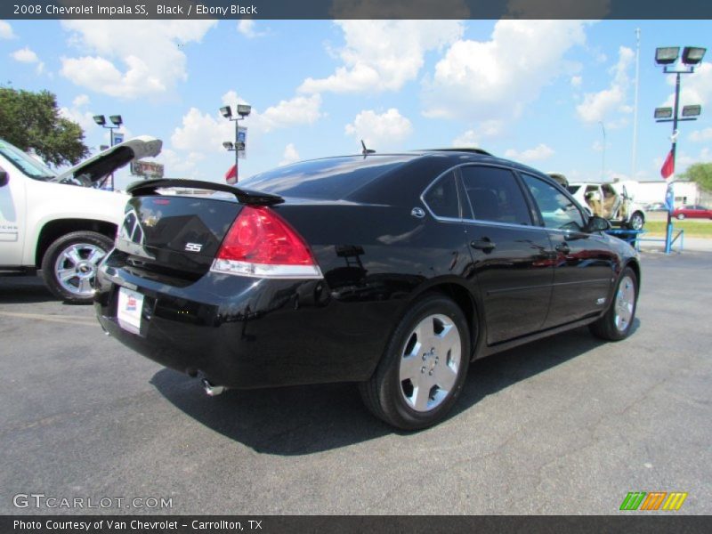 Black / Ebony Black 2008 Chevrolet Impala SS