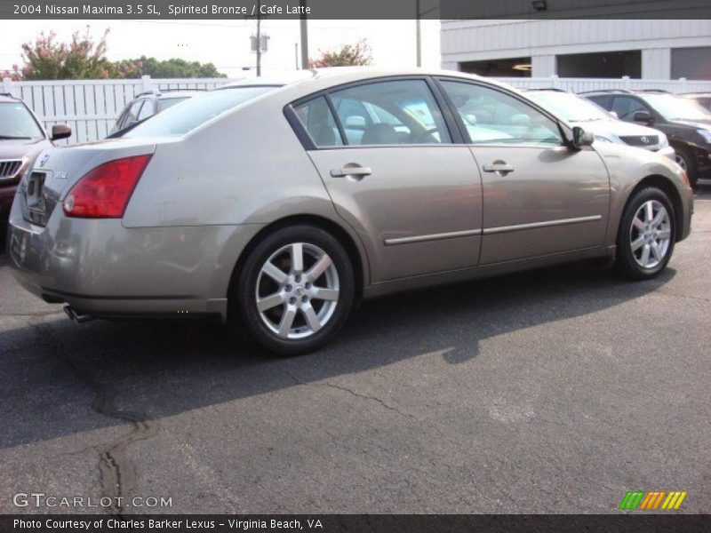 Spirited Bronze / Cafe Latte 2004 Nissan Maxima 3.5 SL