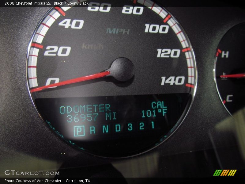 Black / Ebony Black 2008 Chevrolet Impala SS