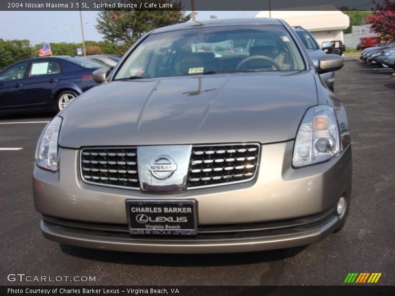 Spirited Bronze / Cafe Latte 2004 Nissan Maxima 3.5 SL