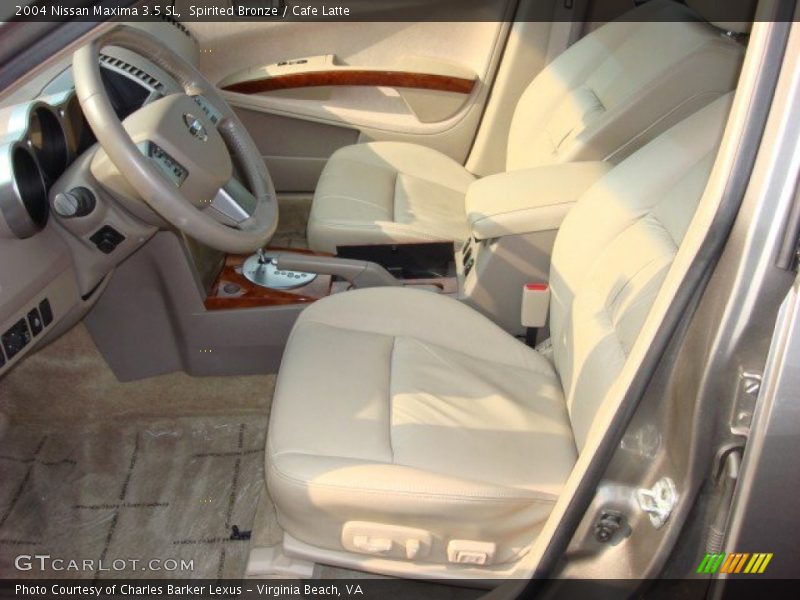 Spirited Bronze / Cafe Latte 2004 Nissan Maxima 3.5 SL