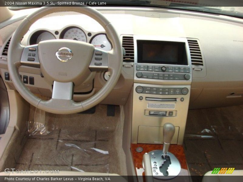 Spirited Bronze / Cafe Latte 2004 Nissan Maxima 3.5 SL
