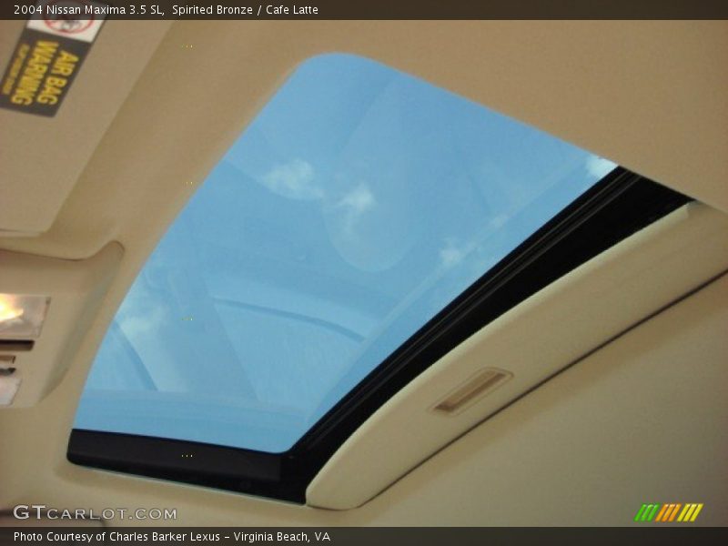 Spirited Bronze / Cafe Latte 2004 Nissan Maxima 3.5 SL