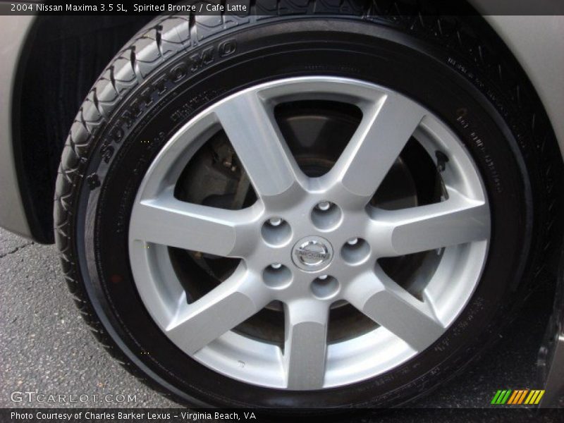 Spirited Bronze / Cafe Latte 2004 Nissan Maxima 3.5 SL