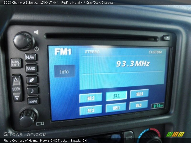 Redfire Metallic / Gray/Dark Charcoal 2003 Chevrolet Suburban 1500 LT 4x4