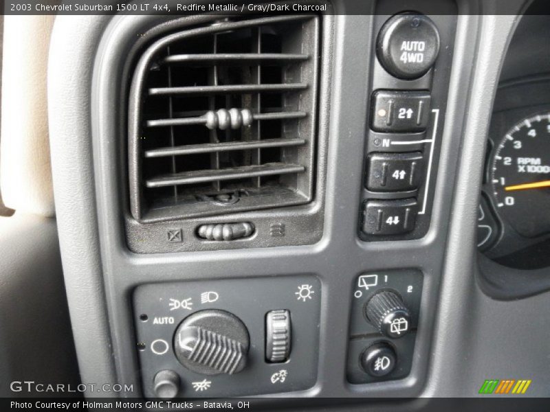 Redfire Metallic / Gray/Dark Charcoal 2003 Chevrolet Suburban 1500 LT 4x4