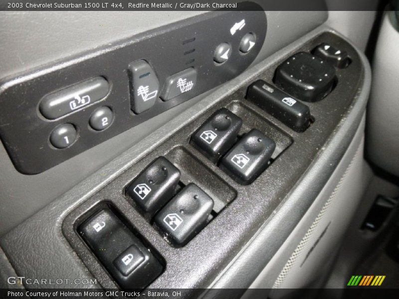 Redfire Metallic / Gray/Dark Charcoal 2003 Chevrolet Suburban 1500 LT 4x4