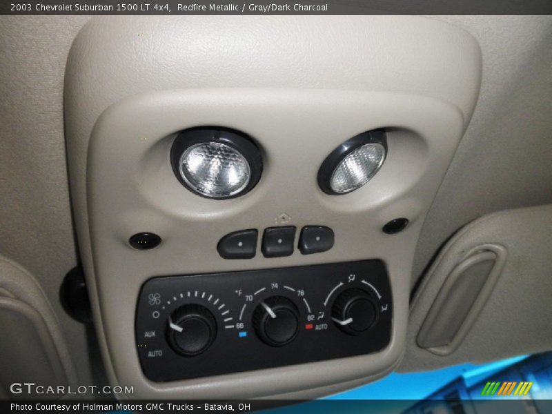 Redfire Metallic / Gray/Dark Charcoal 2003 Chevrolet Suburban 1500 LT 4x4